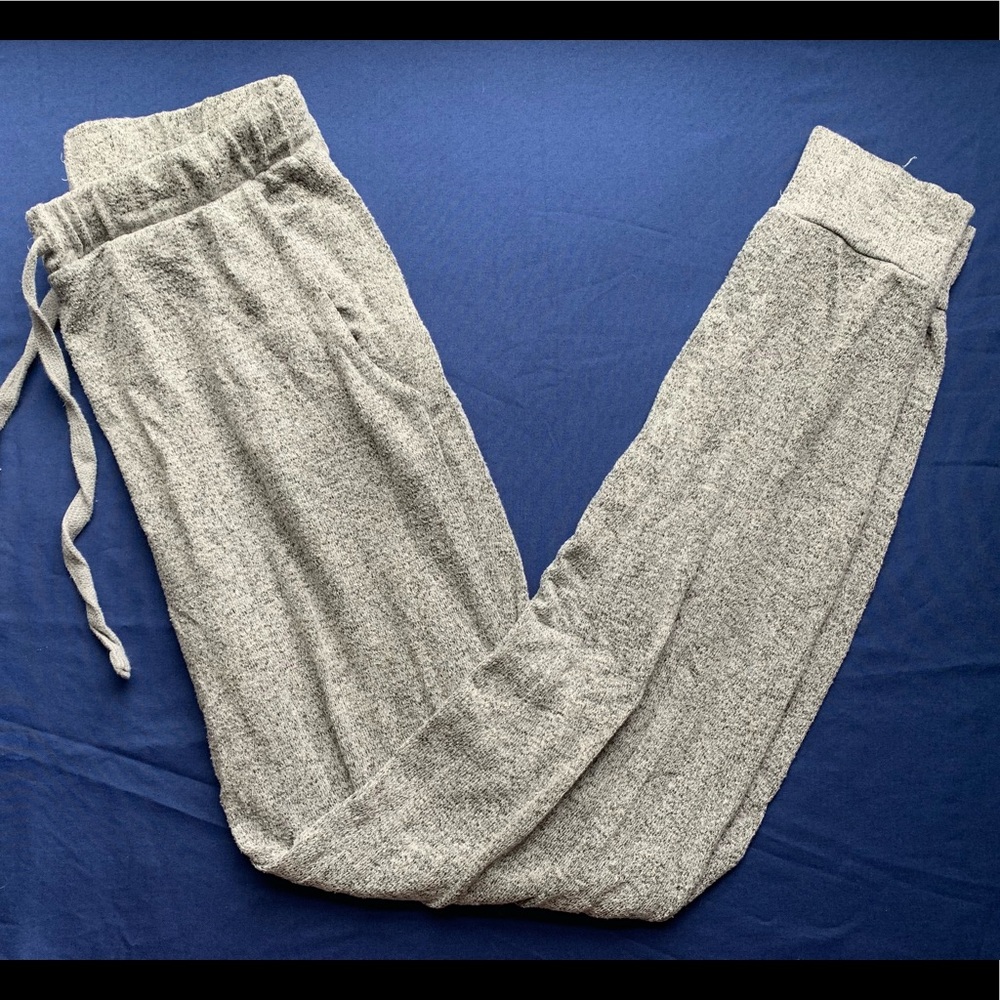Grey sweatpants